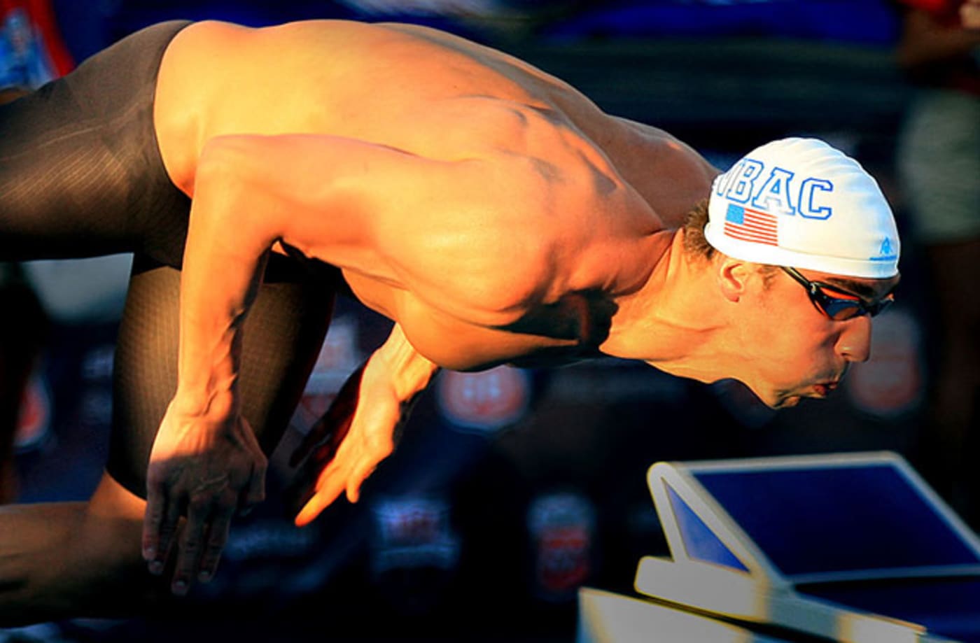 This is a photo of Michael Phelps.