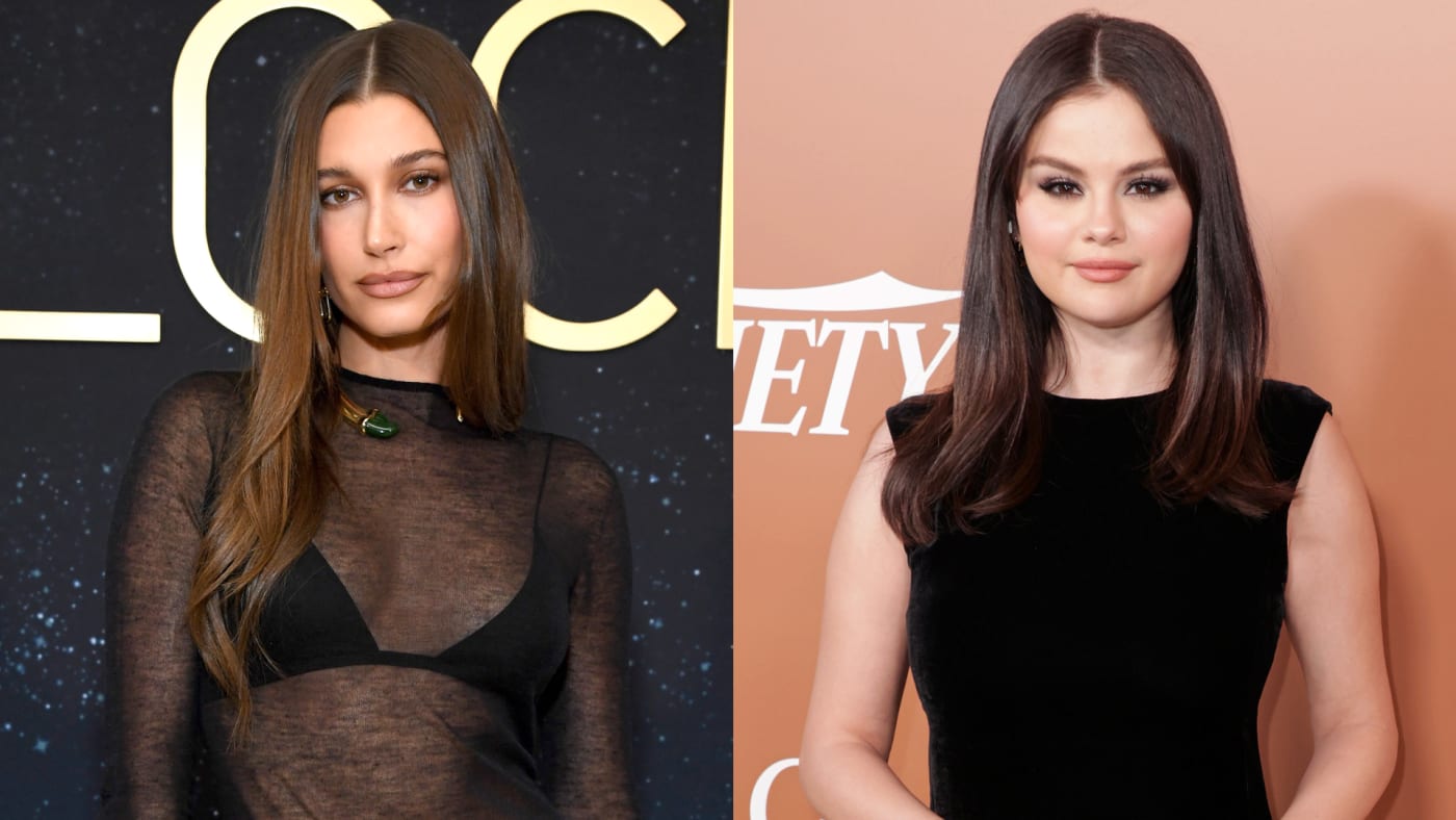hailey bieber accused of shading selena gomez again
