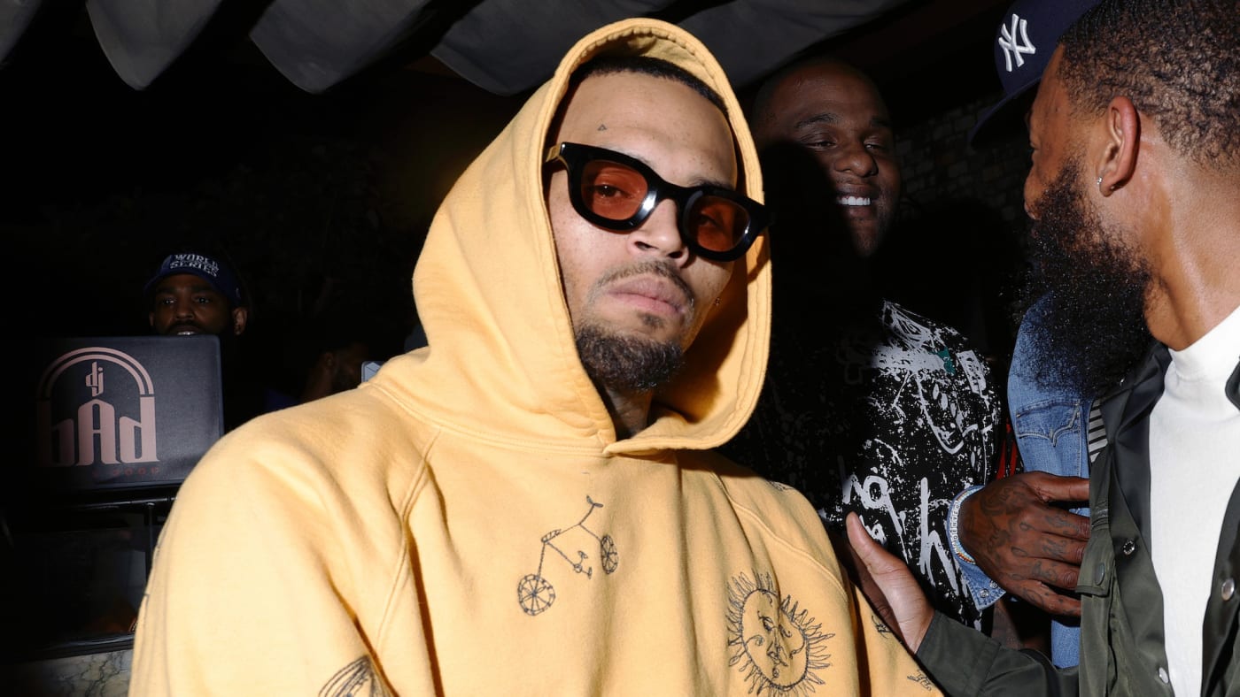 Chris Brown photographed in Los Angeles