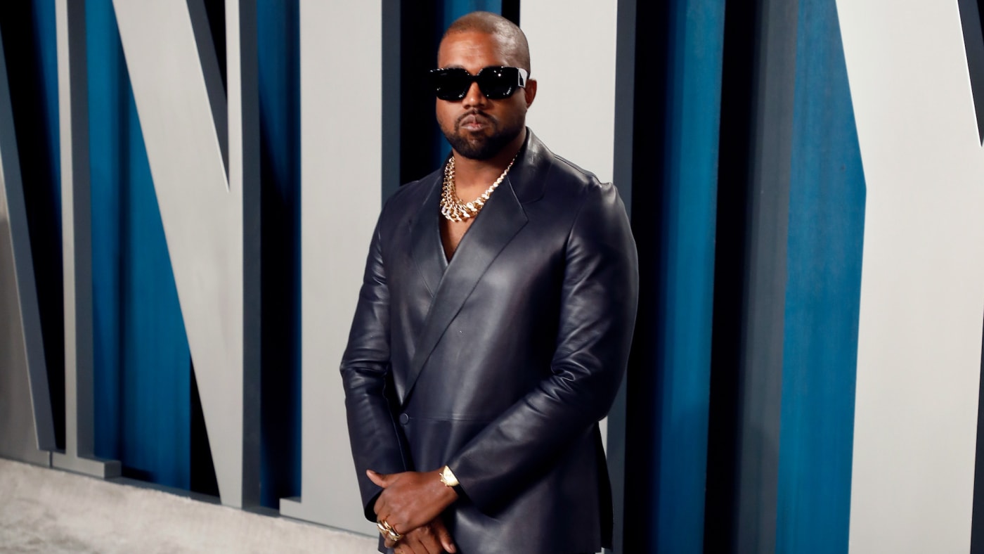Kanye West at Vanity Fair Oscar party
