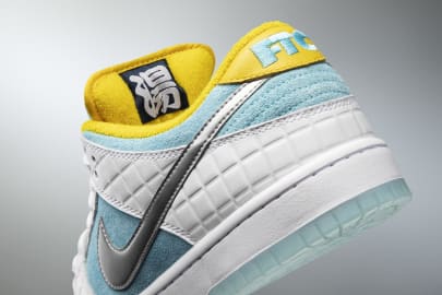FTC x Nike SB Dunk Low DH7687-400 Heel