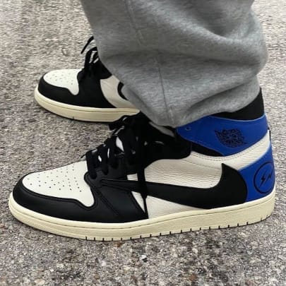 Travis Scott x Fragment x Air Jordan 1 Unreleased Sample | Complex