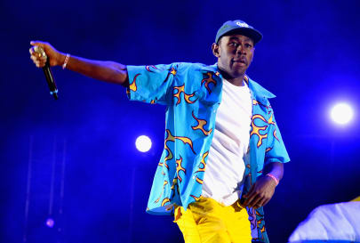 Tyler the creator flames shirt Clearance