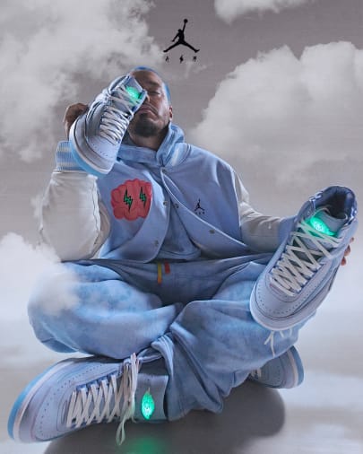 直営通販通販サイト J Play Super Jordan Nike × Balvin サンダル