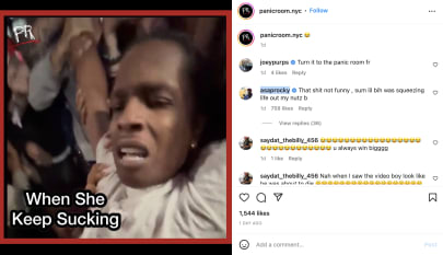 ASAP Rocky: Fan 'Was Squeezing Life Out My Nutz' at Rolling Loud Mosh Pit |  Complex