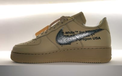 Off-White Nike Air Force 1 Sample Beige