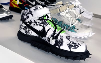 Unreleased Off-White x Nike Air Force 1 Samples at Virgil Abloh