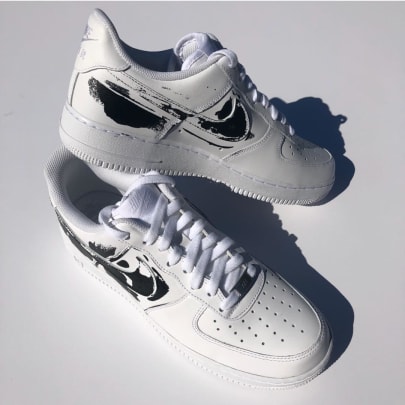 painting air force 1 white