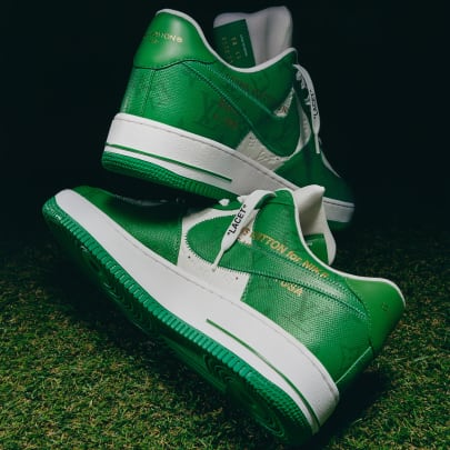 Louis Vuitton x Nike Air Force 1 Low White/Gym Green