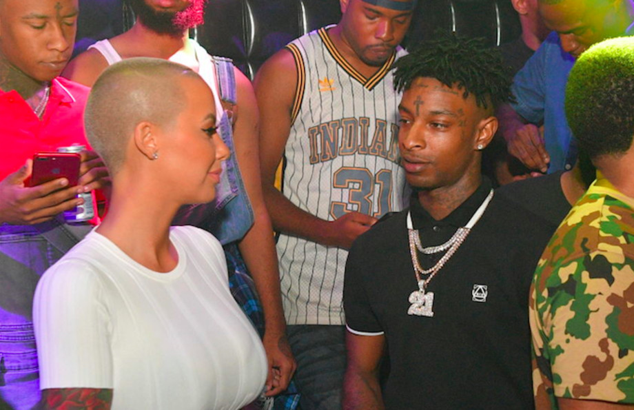 A Comprehensive Timeline Of Amber Rose And 21 Savage S Relationship Complex