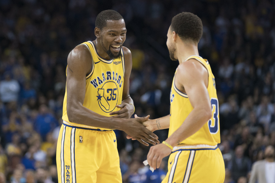 kevin durant steph curry white