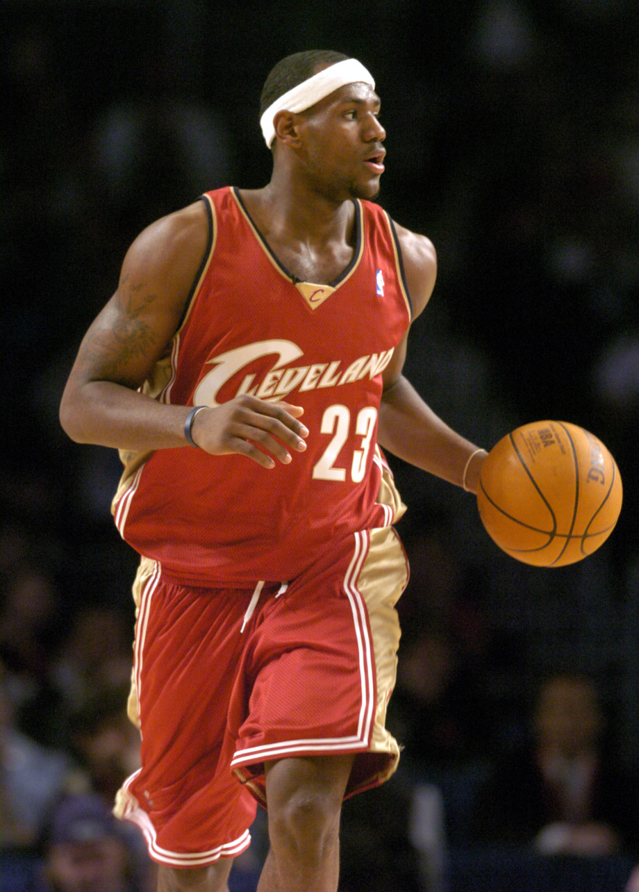 lebron 17 years old