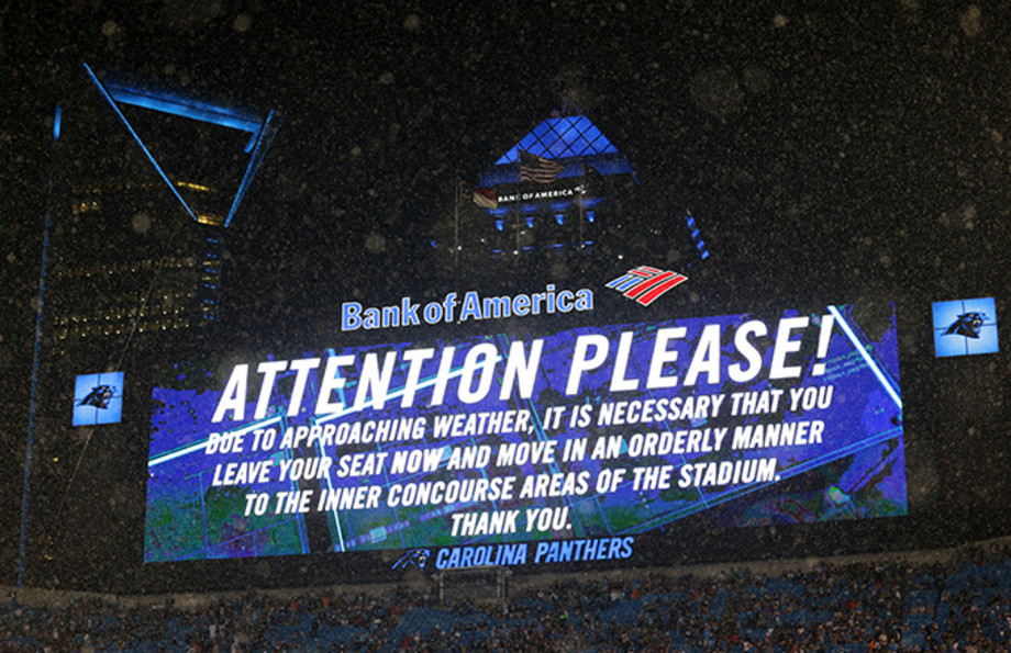 Carolina Panthers Fans Spent A Rain Delay Fighting Each Other