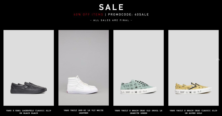 White slip on vans black friday deals