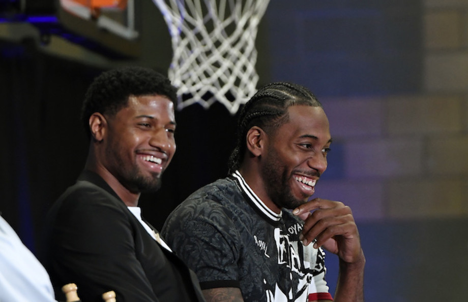 Kawhi Leonard On Paul George First Time I M Playing With Someone