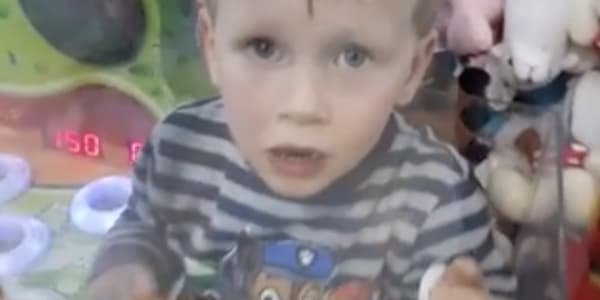 Video Shows Mischievous Toddler Trapped Inside Toy Claw Machine | Complex