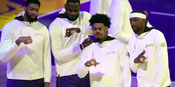 Los Angeles Lakers Championship Rings Feature Kobe Bryant Tribute | Complex