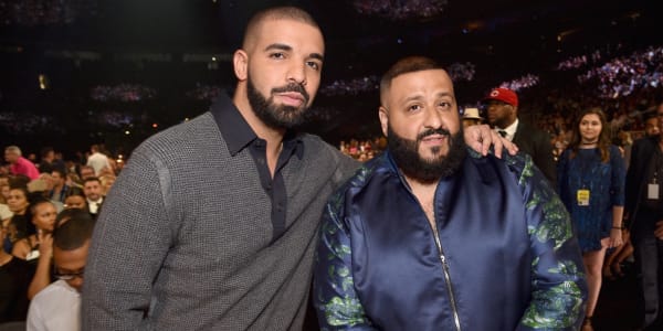 Drake Blesses Dj Khaled With Iced Out Chain Complex