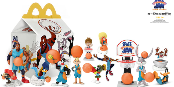 Daffy Duck McDonald’s Happy Meal Toy Character LOONEY TUNES 2020 