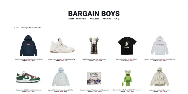 Bargain Boys Is the Streetwear Auction Platform You Need to Know ...