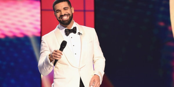 Drake Is Shooting His Shot With Angelina Jolie Complex Drake shoots his shot at the original lara croft, angelina jolie.