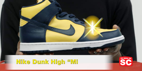 NIKE - 【超美品】Nike Dunk High Michigan 2003復刻の+