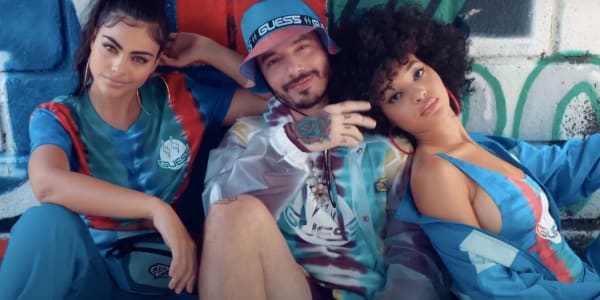 J Balvin & GUESS Share Behind-the-Scenes Look at 'Colores ...