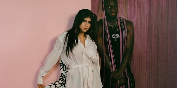 600px x 300px - Mia Khalifa and Slawn Star in Outlander Magazine and PLACES+FACES Campaign  | Complex