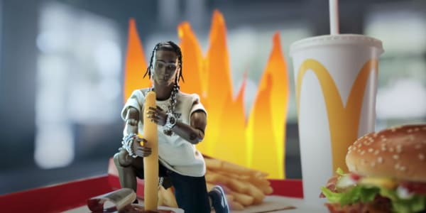 Travis scott mcdonald's meal toy clearance