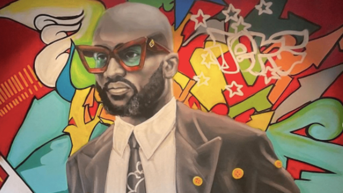 Virgil Abloh Mural Unveiled at Time Out Market in Chicago Complex