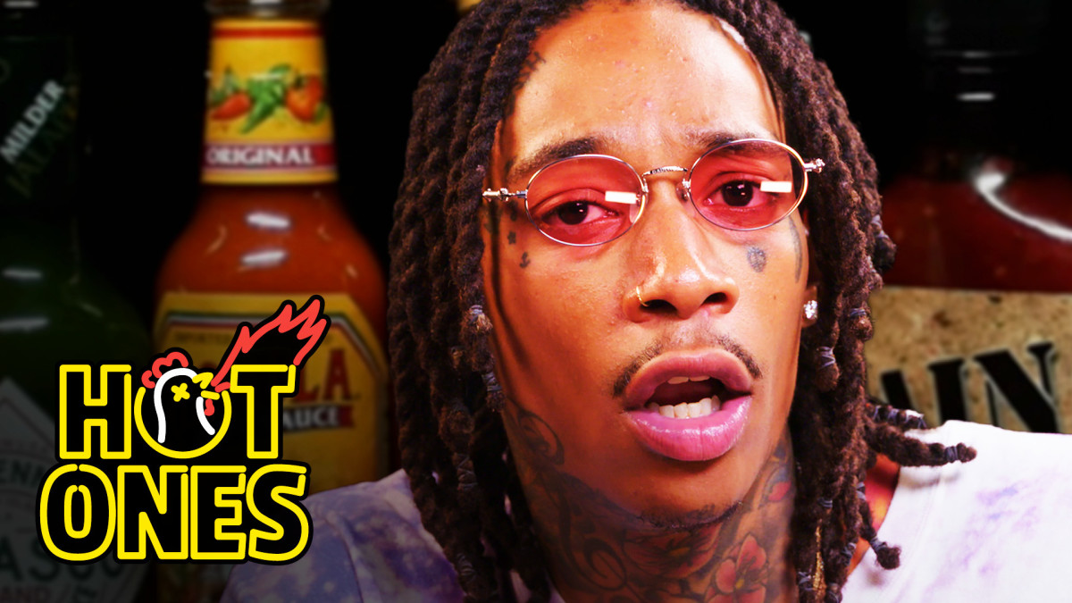 Wiz Khalifa Gets Smoked Out By Spicy Wings Hot Ones Complex