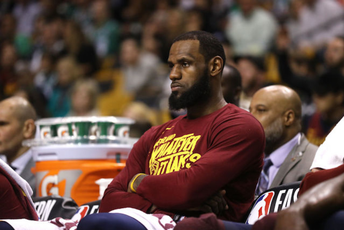 LeBron James Shows Off Photographic Memory During Game 1 PostGame