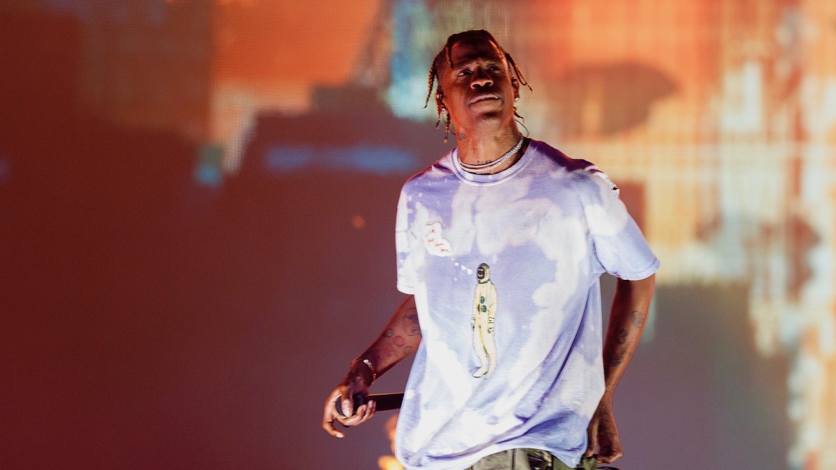 Travis Scott Debuts New Music at Rolling Loud Miami Complex