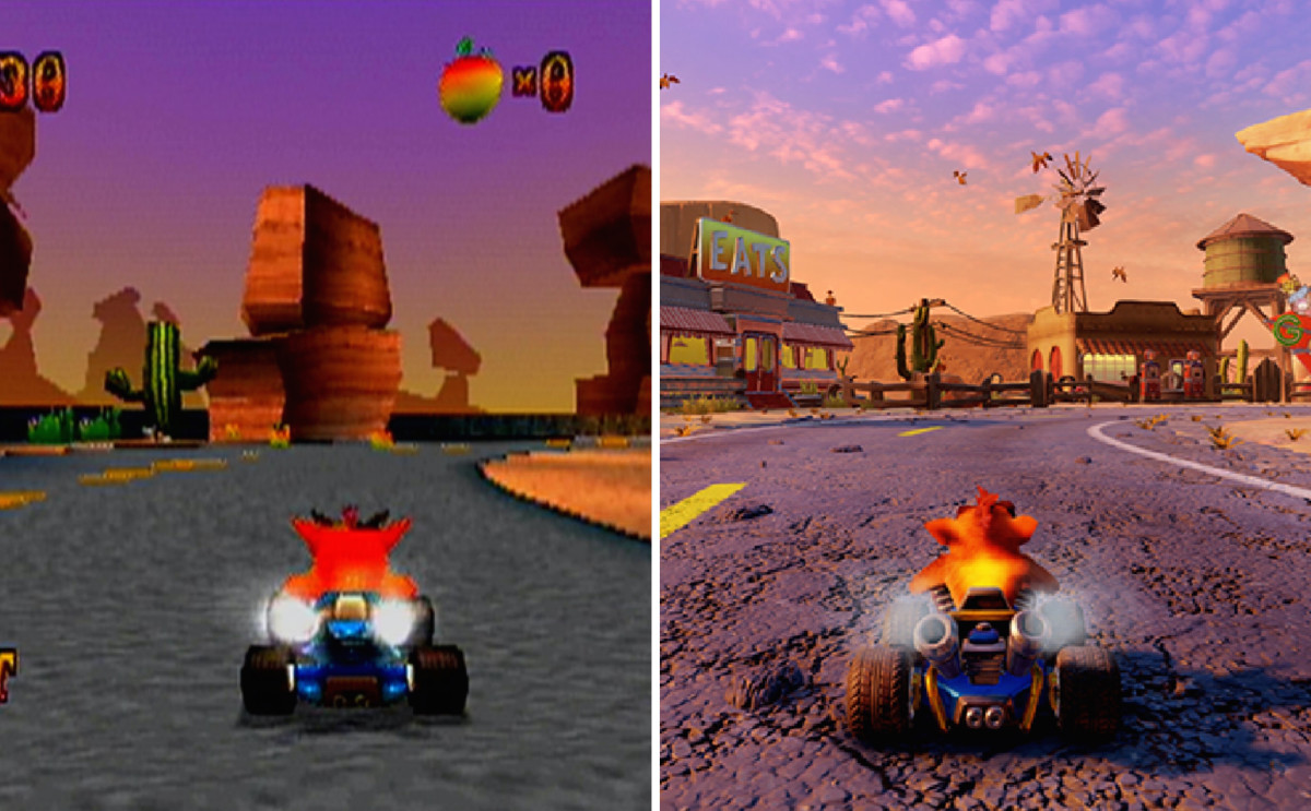 Here’s What the Hotly-Anticipated 'Crash Team Racing' Remaster Lo...