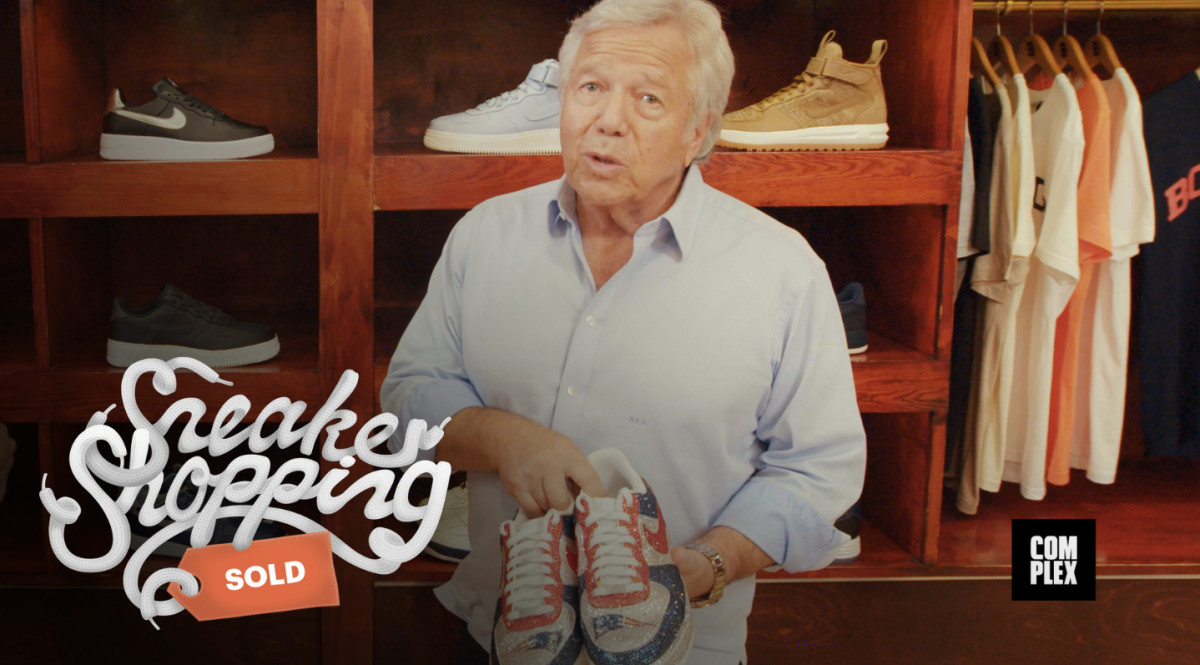 Robert Kraft Sneaker Shopping Complex