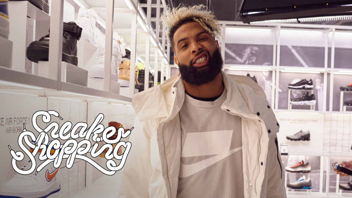 odell beckham jr sneaker shopping