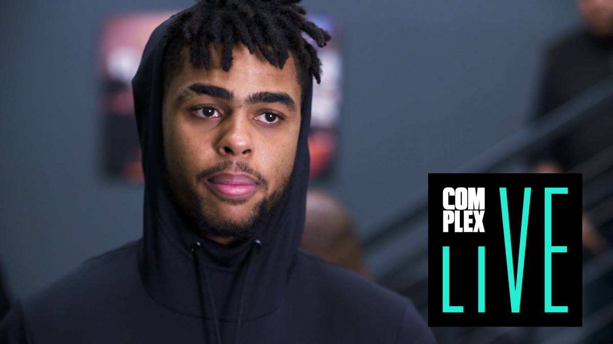 omplex Live” Previews “NBA 2K18” With D'Angelo Russell and Kemba Walker and  Hangs With the Cozy Boys | Complex