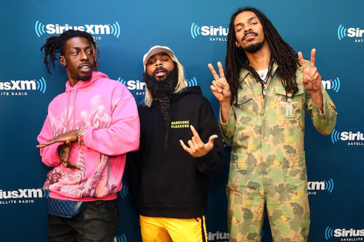 Flatbush Zombies Spit a Joint Freestyle for Funk Flex Ahead of