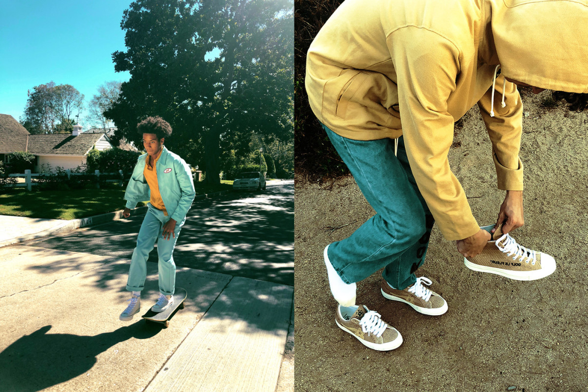 golf le fleur flame converse