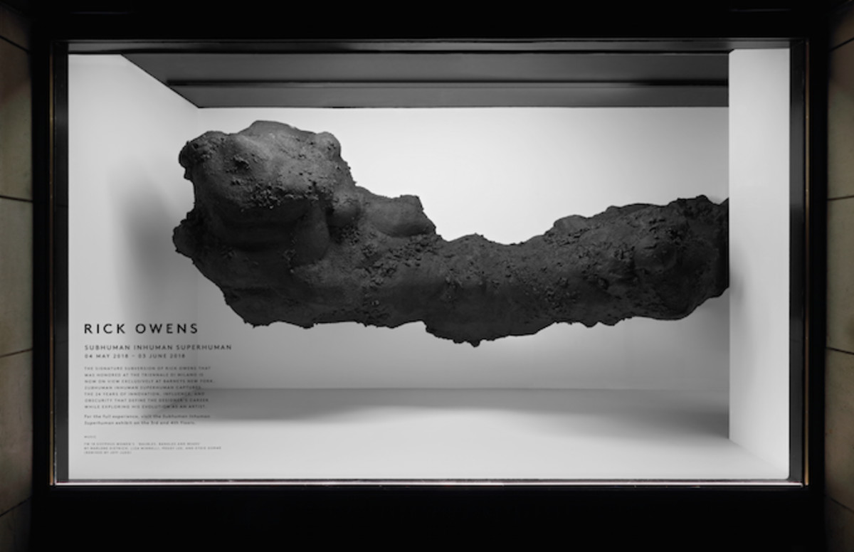 Here’s a Look at Rick Owens’ Retrospective Exhibit on Display Now at