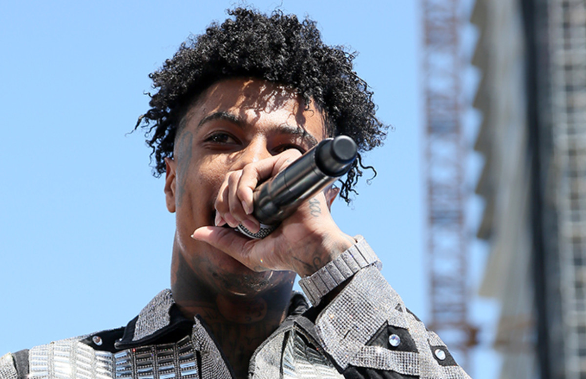 Blueface Calls Mom Clout Chaser After Video Shows Him Kicking Her Out Of House Complex