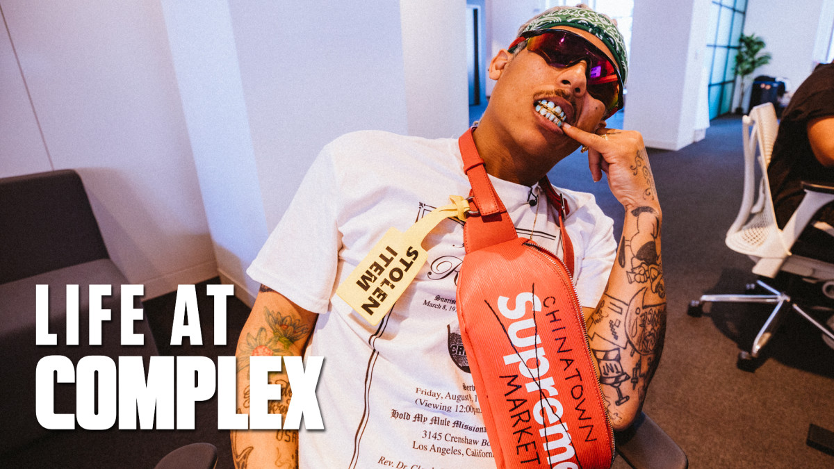 Racks Talks Kanye, Supreme & Streetwear Life At Complex Complex