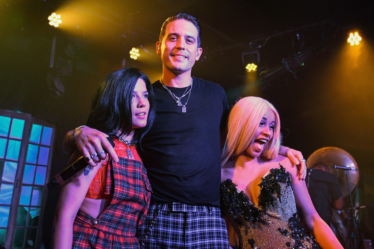 G Eazy Closed Out The Bud Light Dive Bar Tour Last Night With Cardi B And Halsey Complex