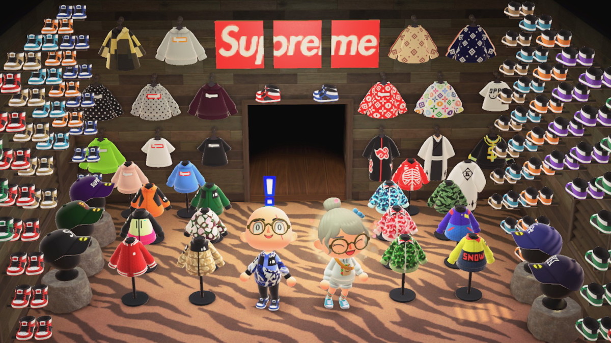 Animal Crossing New Horizons Has Streetwear Enthusiasts Making