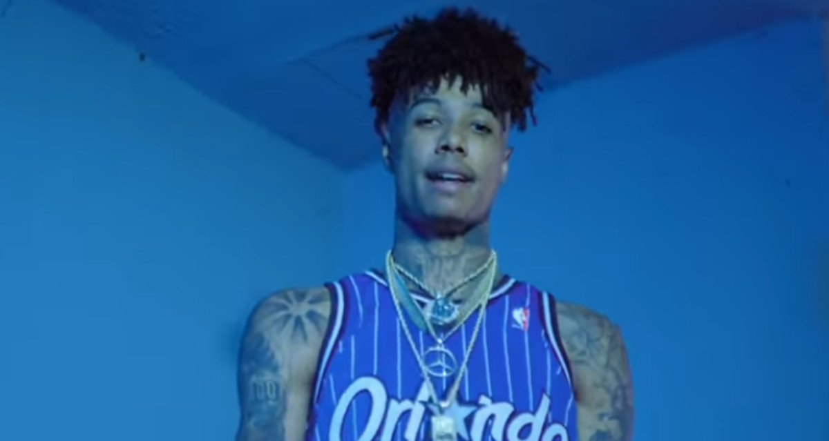 Blueface Shows Off His New SoundCloud Tattoo Complex