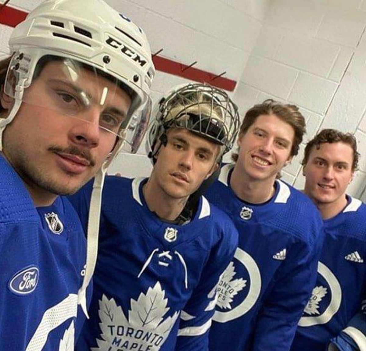 A Timeline Of Justin Bieber And Auston Matthews Bromance Complex Ca