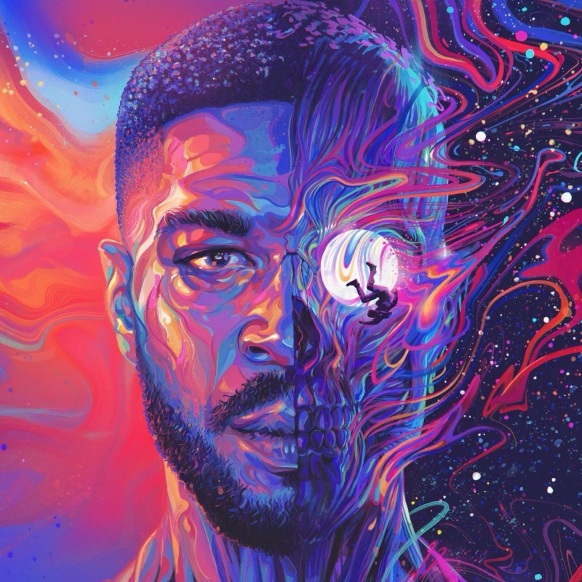 Here's the Story Behind Kid Cudi's 'Man on the Moon III' Cover Art | Complex