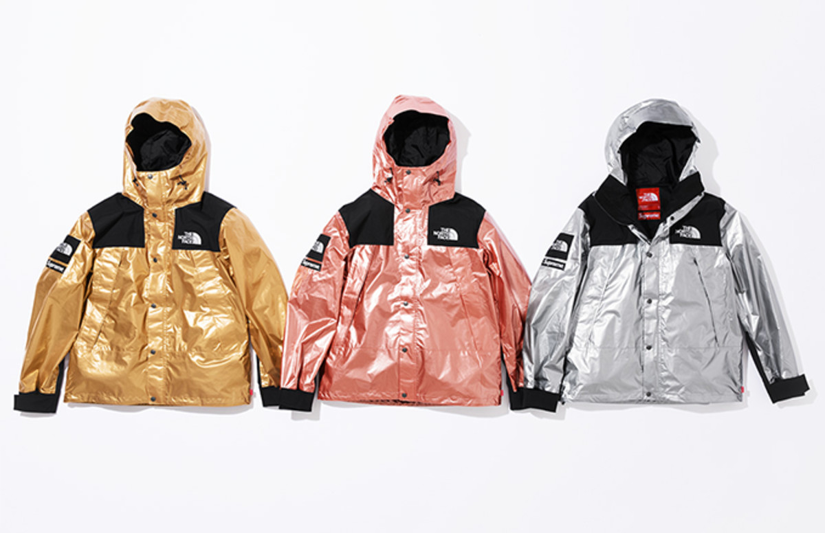 Supreme Unveils Its Latest Metallic Collection With the North Face ...
