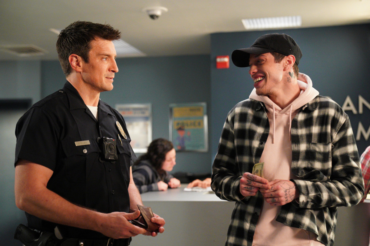 Watch Pete Davidson Sucker Punch Nathan Fillion in Clip From ‘The Rookie’ Complex