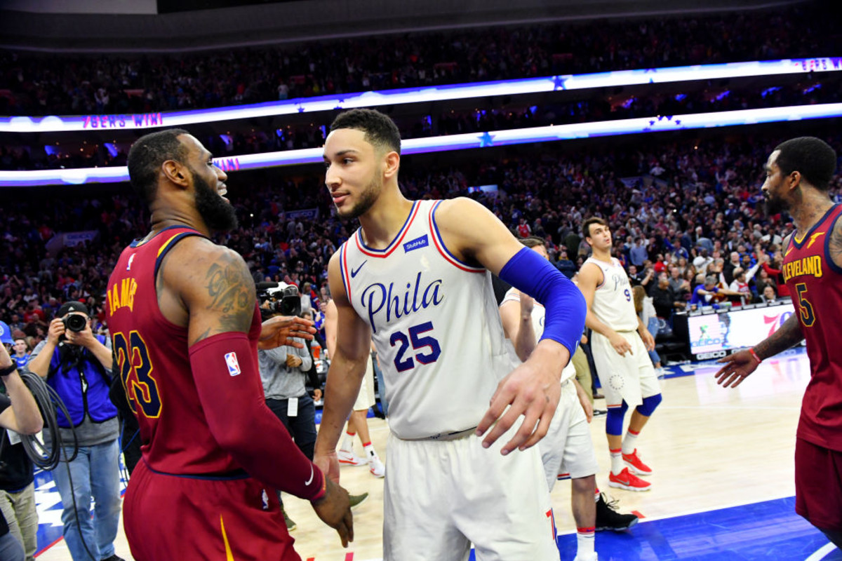 ben simmons and lebron james